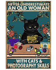 Old Woman With Photography Skills Photographer 11x17 Poster front
