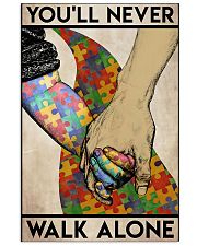 Autism You'll Never Walk Alone 11x17 Poster front