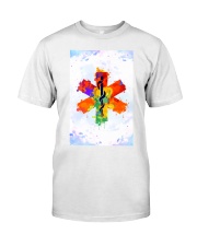 Paramedic Colorful Star of Life Logo Classic T-Shirt thumbnail