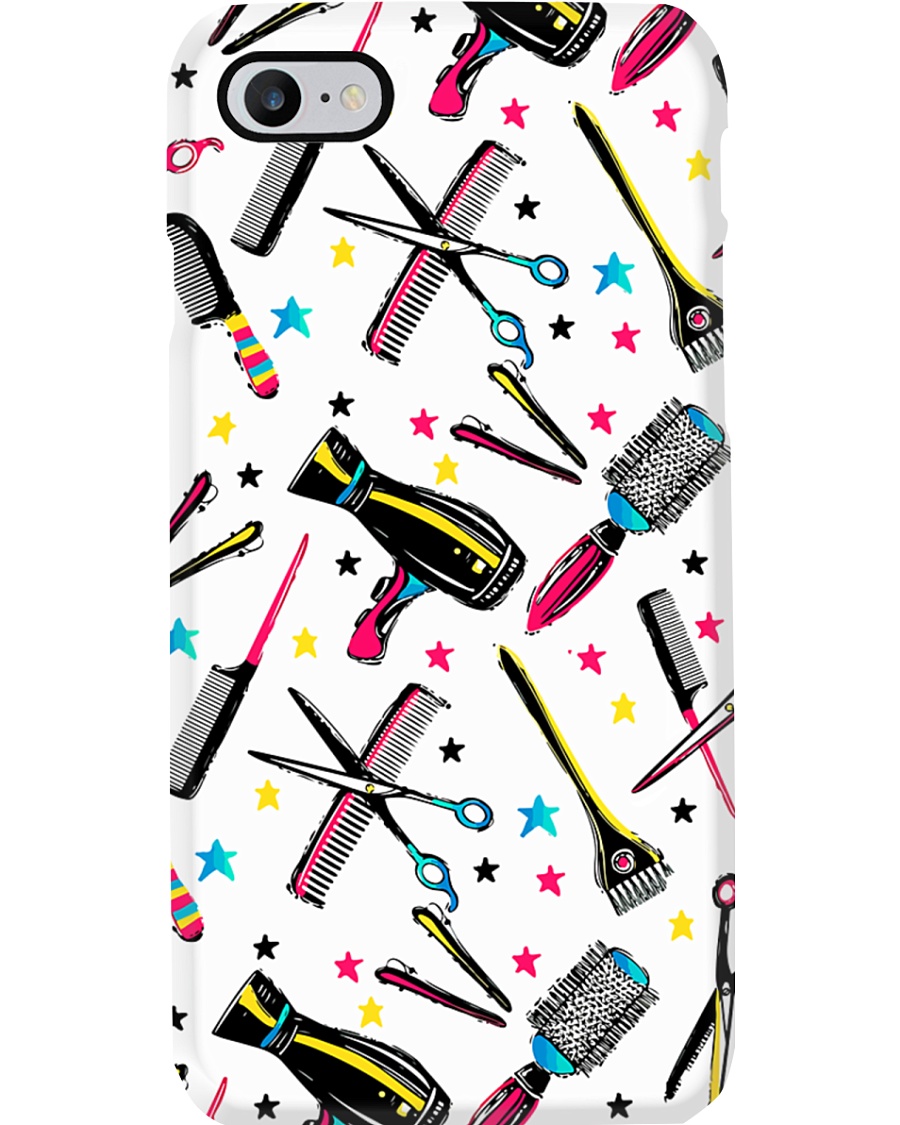 Colorful Hair Tools Phone Case