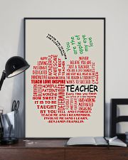 Teacher You Are The Apple Of My Eye 11x17 Poster lifestyle-poster-2