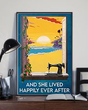 Sewing And She Lived Happily Ever After 11x17 Poster lifestyle-poster-2