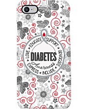 Diabetes Awareness Wording Phone Case i-phone-7-case
