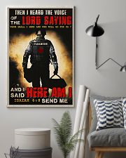 Paramedic I Heard The Voice Of The Lord Saying 11x17 Poster lifestyle-poster-1
