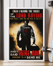 Paramedic I Heard The Voice Of The Lord Saying 11x17 Poster lifestyle-poster-4