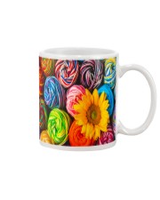 Crochet and knitting Sunflower Mug tile