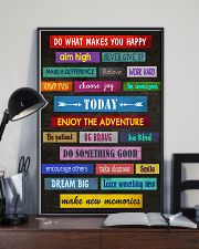 Social Worker Do what makes you happy 11x17 Poster lifestyle-poster-2