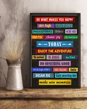 Social Worker Do what makes you happy 11x17 Poster lifestyle-poster-3