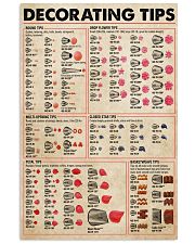 Baker Decorating Tips 11x17 Poster front