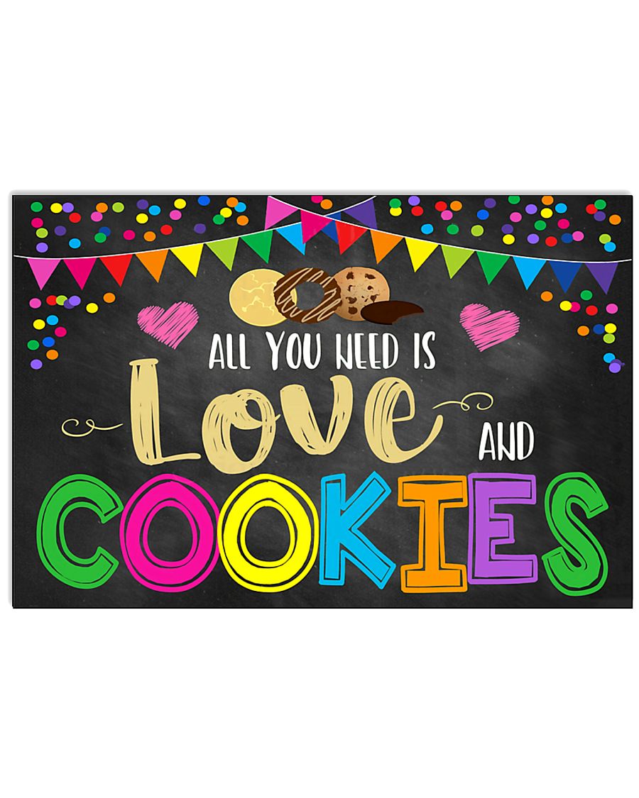 Baking All you need is love and cookies 17x11 Poster