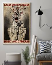 Photographer Music And Cameras 11x17 Poster lifestyle-poster-1