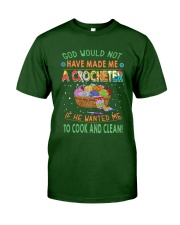Knitting God Would Have Made Me A Crocheter Classic T-Shirt tile
