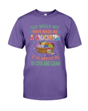 Knitting God Would Have Made Me A Crocheter Premium Fit Mens Tee tile