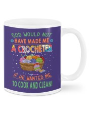 Knitting God Would Have Made Me A Crocheter Mugs tile