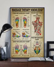 Massage Therapy knowledge 11x17 Poster lifestyle-poster-2