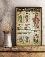 Massage Therapy knowledge 11x17 Poster lifestyle-poster-3