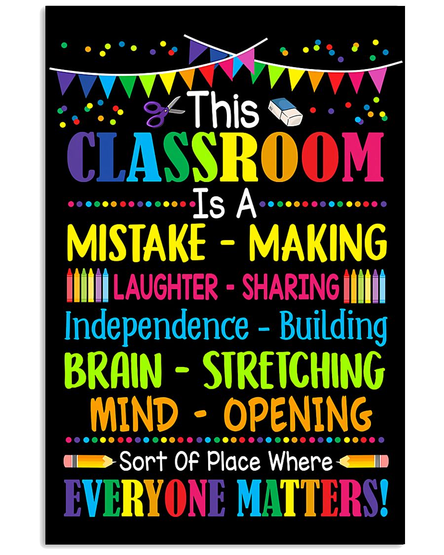 Teacher This Classroom 11x17 Poster