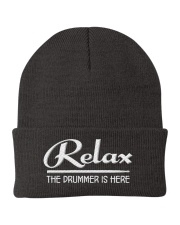 Relax the Drummer is here Knit Beanie thumbnail