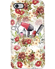 Hairdresser Vintage Flowery Tools Phone Case i-phone-7-case