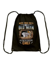 Let this old man show you how to be a Chef Drawstring Bag thumbnail