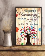 I Become A Cardiologist 11x17 Poster lifestyle-poster-3