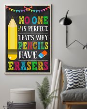 Teacher No One Is Perfect 11x17 Poster lifestyle-poster-1