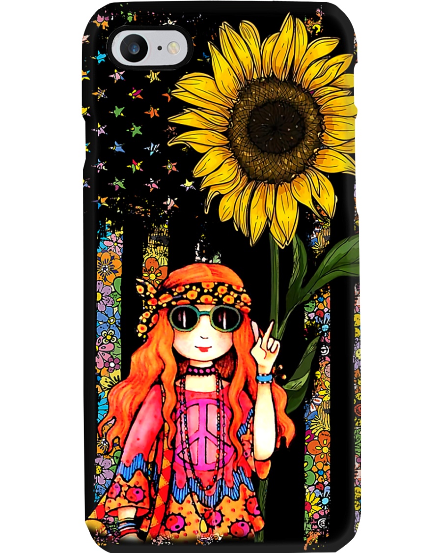 Redhead Sunflower Phone Case