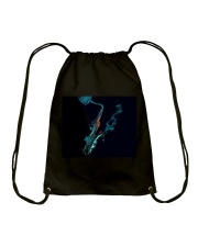 Saxophone Saxophonist Unique Gift Drawstring Bag thumbnail