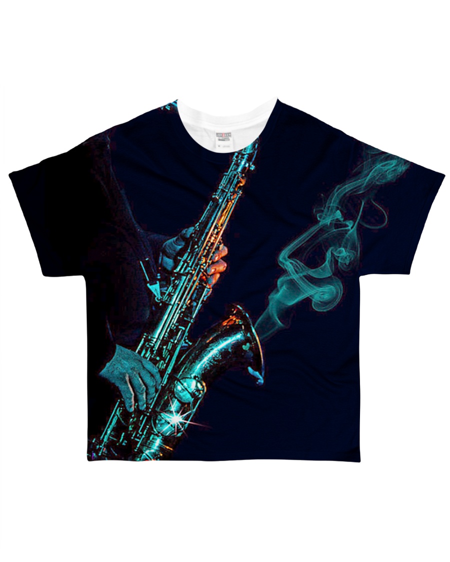 Saxophone Saxophonist Unique Gift All-over T-Shirt