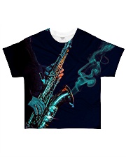 Saxophone Saxophonist Unique Gift All-over T-Shirt front