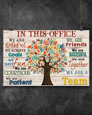 Social Worker We Are A Team 17x11 Poster poster-landscape-17x11-lifestyle-12