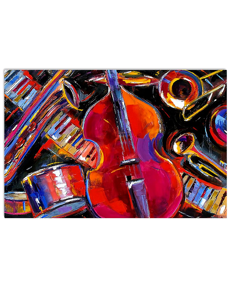 Contrabass and friends 17x11 Poster