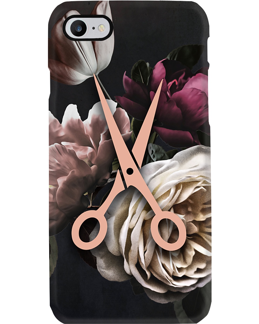 Hairdresser Romantic Flower Phone Case