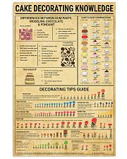Baker Cake Decorating Knowledge 11x17 Poster front