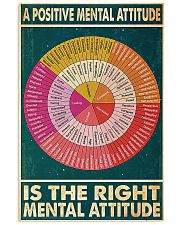Social Worker A Positive Mental Attitude 11x17 Poster front