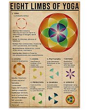 Eight limbs of yoga 11x17 Poster front