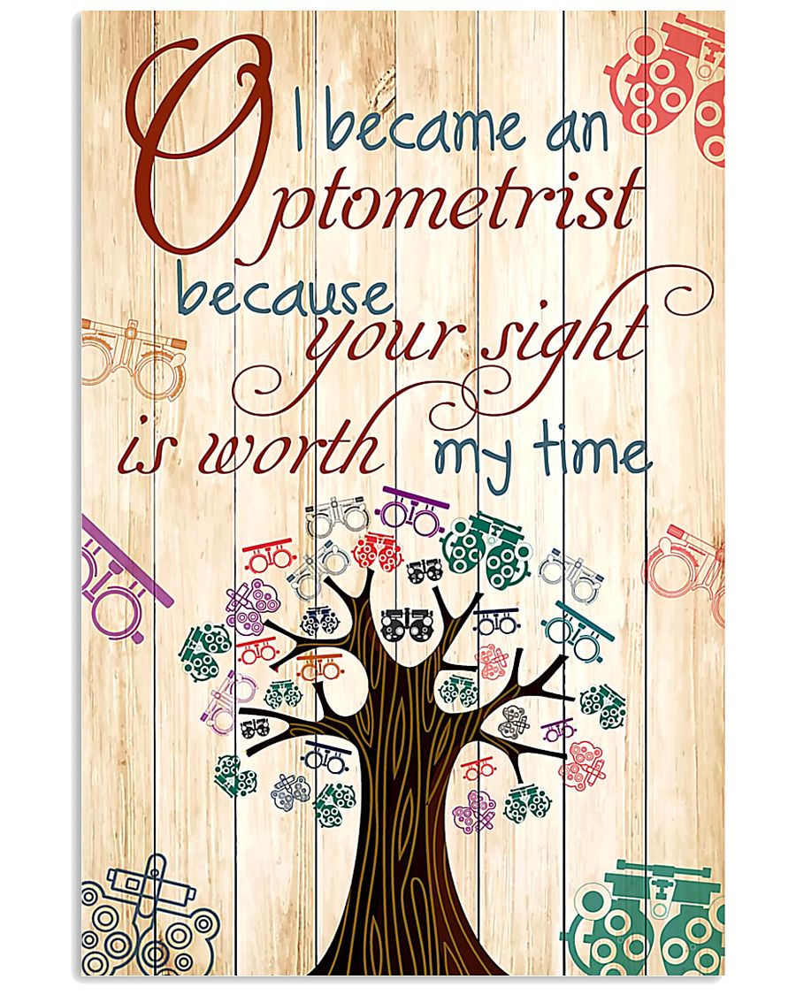 Vintage Art Print Optometrist 11x17 Poster