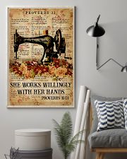 Sewing She Works Willingly With Her Hands 11x17 Poster lifestyle-poster-1