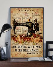 Sewing She Works Willingly With Her Hands 11x17 Poster lifestyle-poster-2