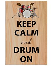 Drummer Keep Calm And Drum On 11x17 Poster front