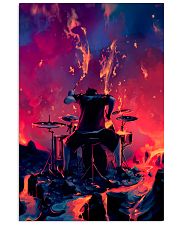 Drummer in fire 11x17 Poster front