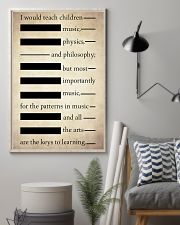 I Would Teach Children Music Physics Philosophy 11x17 Poster lifestyle-poster-1