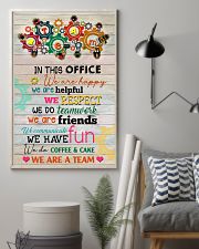Social Worker In This Office We Are Happy 11x17 Poster lifestyle-poster-1