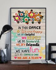 Social Worker In This Office We Are Happy 11x17 Poster lifestyle-poster-2