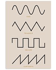 Synthesizer Waveforms 11x17 Poster front