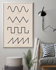 Synthesizer Waveforms 11x17 Poster lifestyle-poster-1