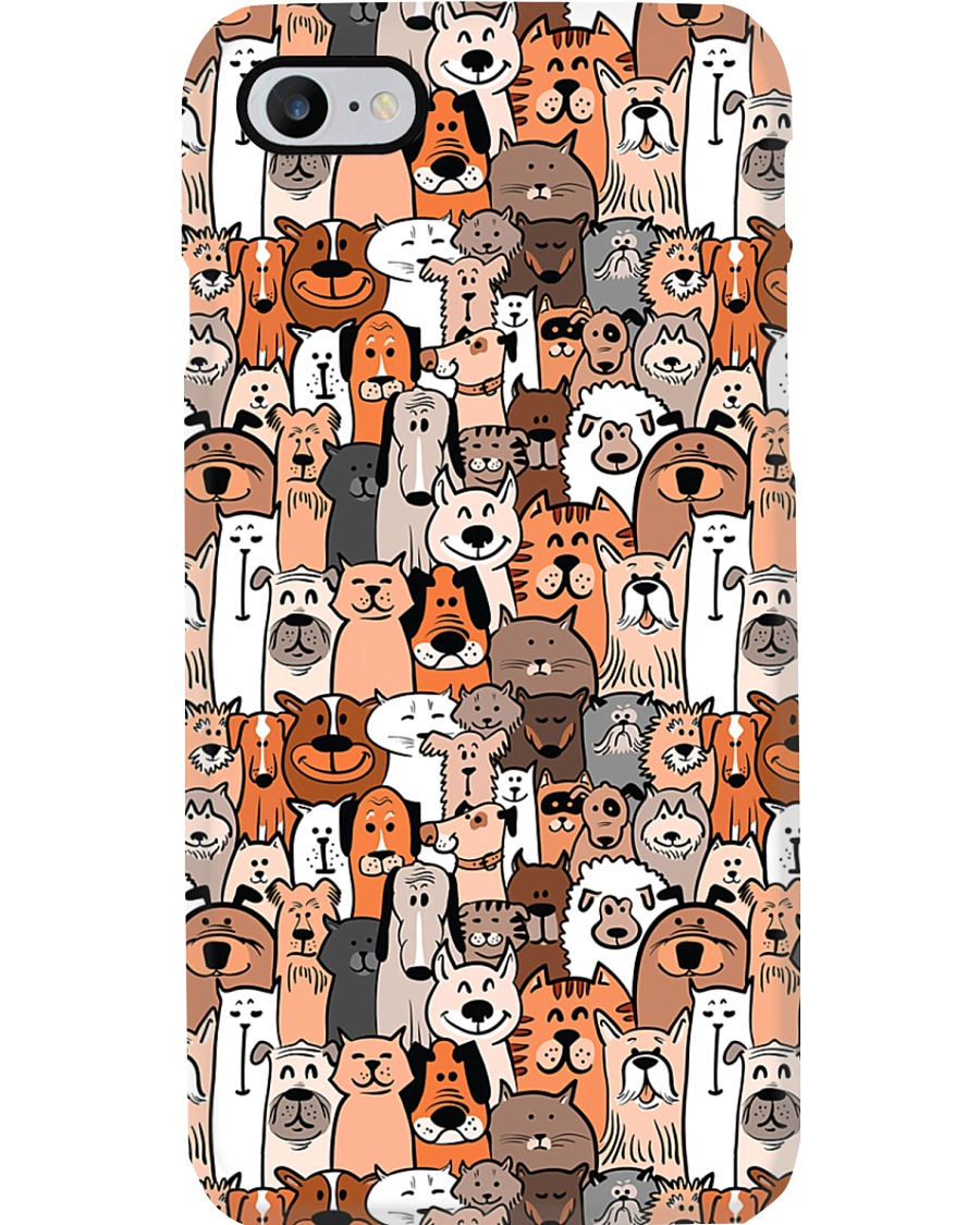 Veterinarian Cute Dogs Family Phone Case