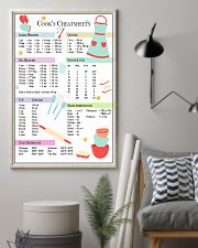 Baking Cook's Cheatsheets 11x17 Poster lifestyle-poster-1