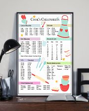Baking Cook's Cheatsheets 11x17 Poster lifestyle-poster-2