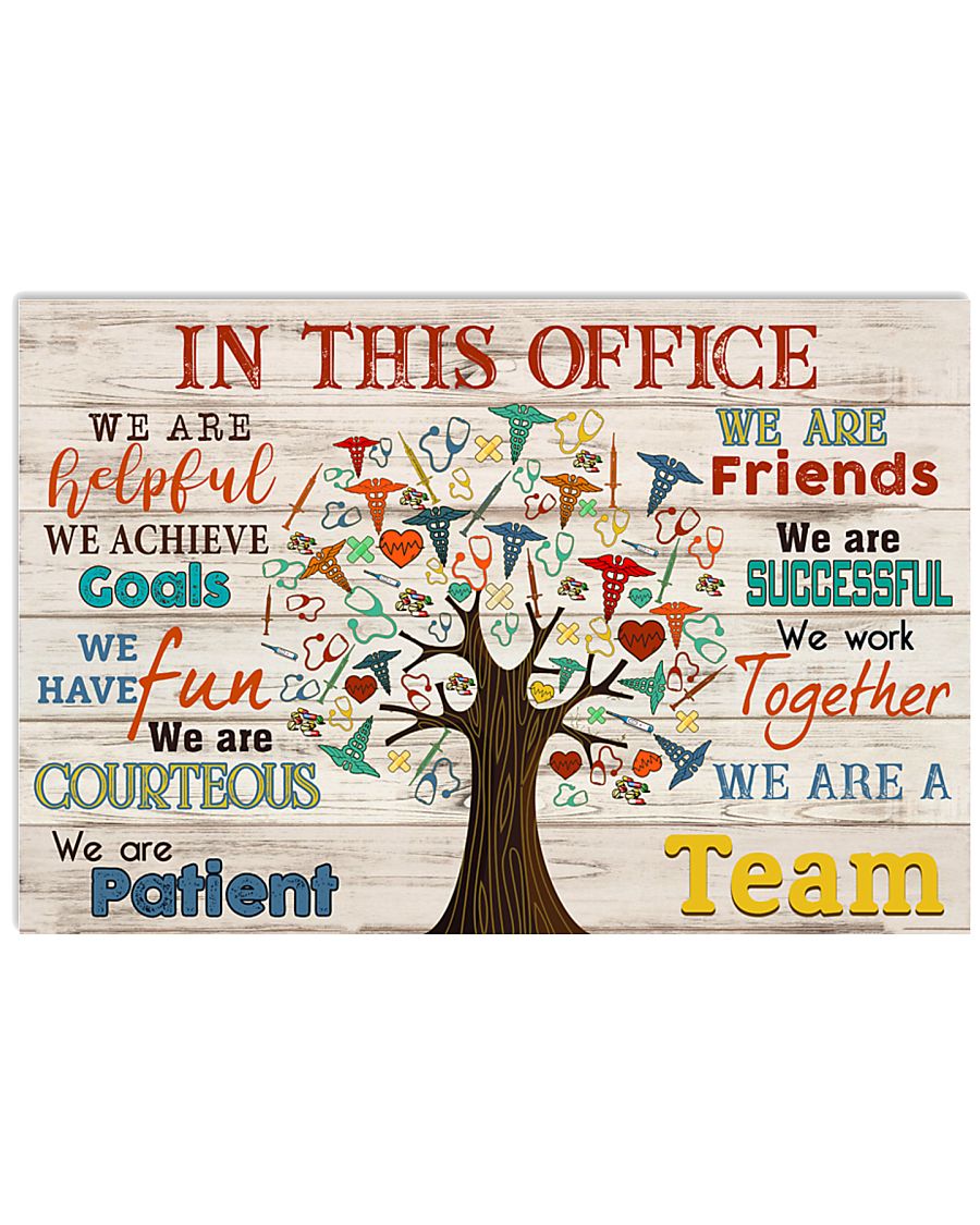 Physician Assistant We Are A Team 17x11 Poster